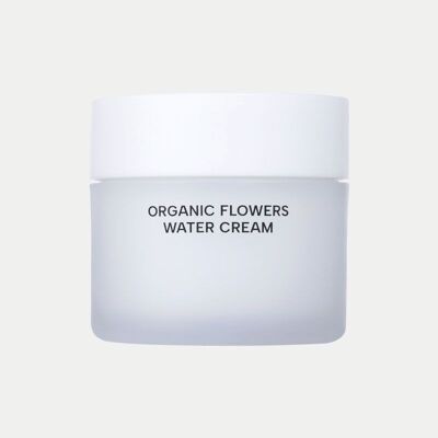 Moisturizing cream with organic fermented flowers Korean Beauty