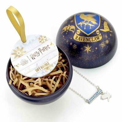 Official Harry Potter Ravenclaw Bauble with House Necklace HPCB0319