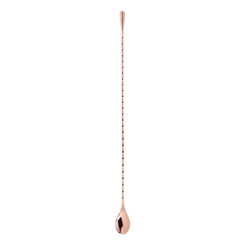 40cm Weighted Teardrop Barspoon - Rose Gold