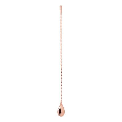 40 cm beschwerter Teardrop-Barlöffel - Roségold