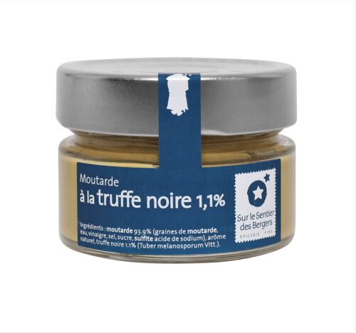 Moutarde à la truffe noire 1,1% - 100g