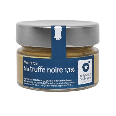 Schwarzer Trüffelsenf 1,1 % – 100 g