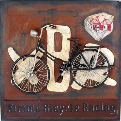 Blechschild Fahrrad Vintage-Deko