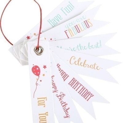 Gift tags birthday sayings