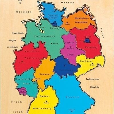 Wooden Puzzle Germany