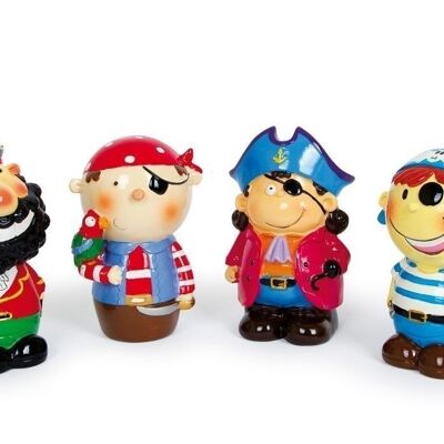 Piggy bank pirate gang