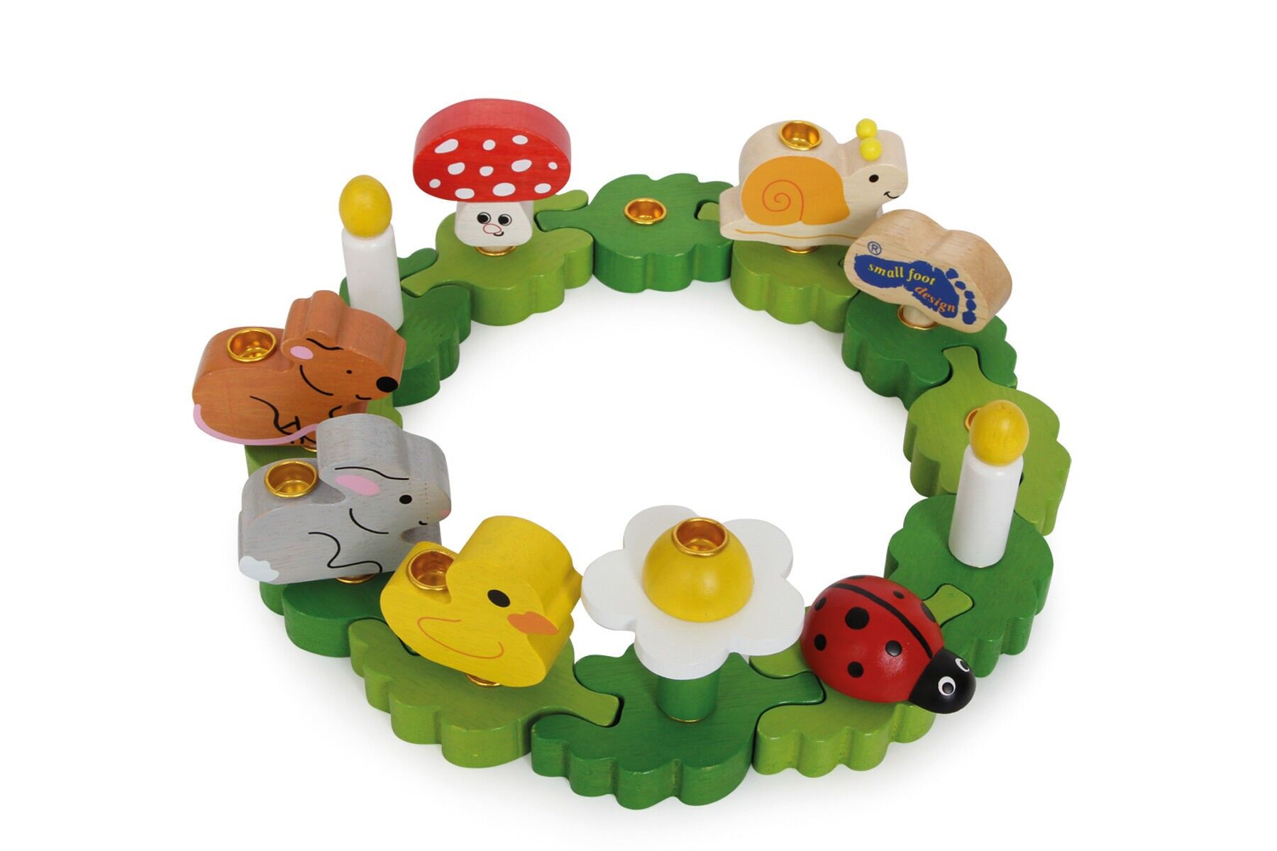 Animali ghirlanda di compleanno