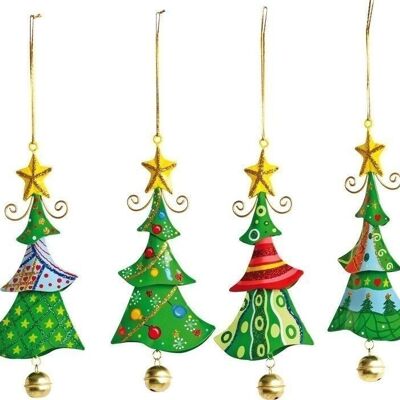 Metal hanger Christmas tree
