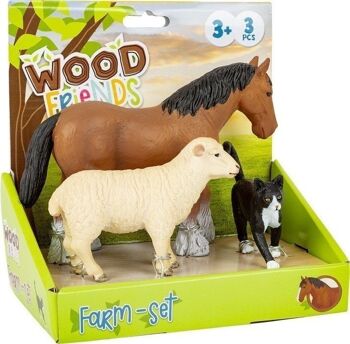 Ensemble de ferme Woodfriends 3