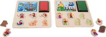 Timbres et Puzzle Heroes 3