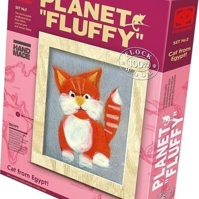 Wool picture fox | Crafting | Wood