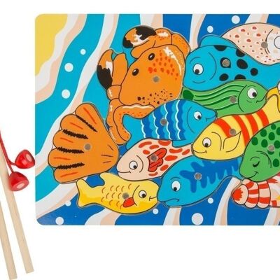 Fishing game jigsaw puzzle