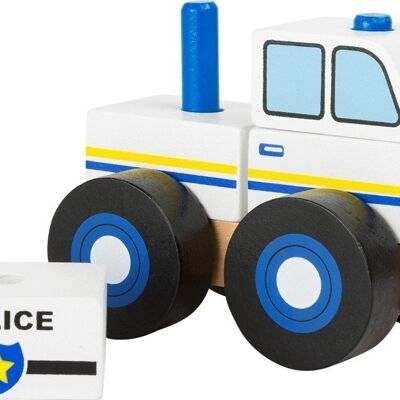 Police construction vehicle