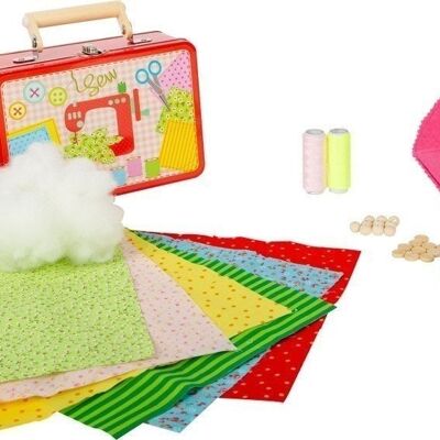 Set da cucito valigia per bambini | Creazione | Legna