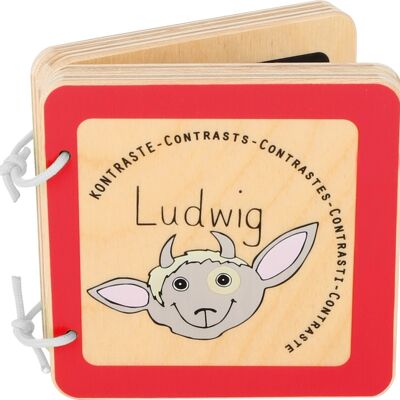 Libro para bebés "Ludwig" (contrastes)
