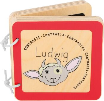 Livre bébé "Ludwig" (contrastes) 1