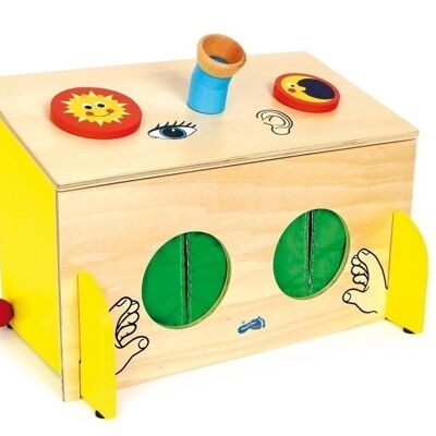 Fühl-Box | Lernspielzeug und Tafeln | Holz