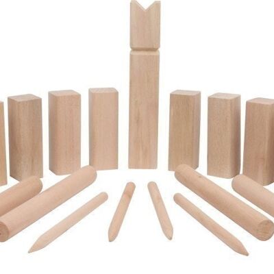 Viking game Kubb | Games in the garden | Wood
