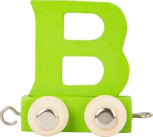 Buchstabenzug bunt B | Buchstabenzüge | Holz
