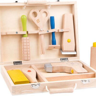 hairdressing case | Hairdressing and make-up | Wood