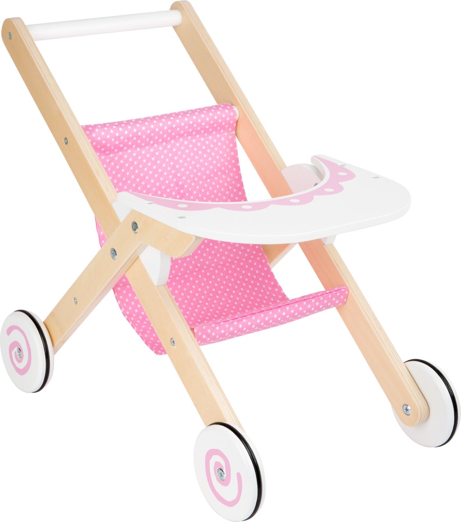 doll buggy pink | doll pram | Wood