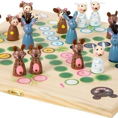 Ludo farm animals | board games | Wood
