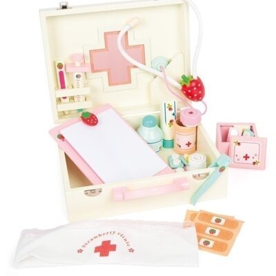 Doctor's case made of wood | Doctor and rescue toy | Wood