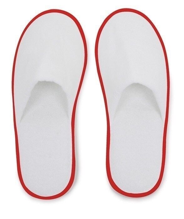 zapatillas y zapatos de hotel