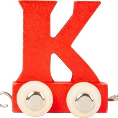 Tren de letras de colores K | Trenes de letras | Madera