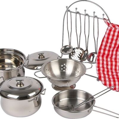 Cookware set for children's kitchen
