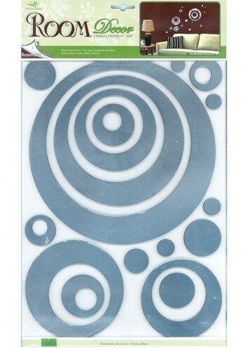 Sticker décoratif « cercles » | Décoration | Bois 1