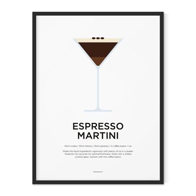 Espresso Martini Print - 21x30cm
