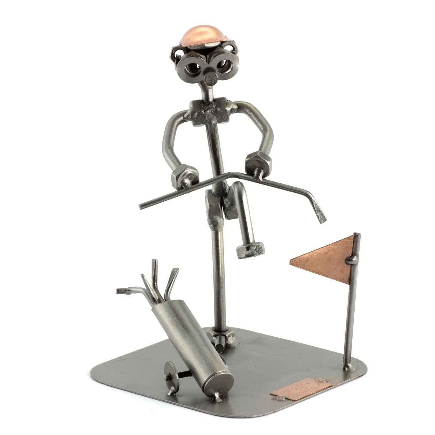 Tornillo hombre golf frustración rodillas