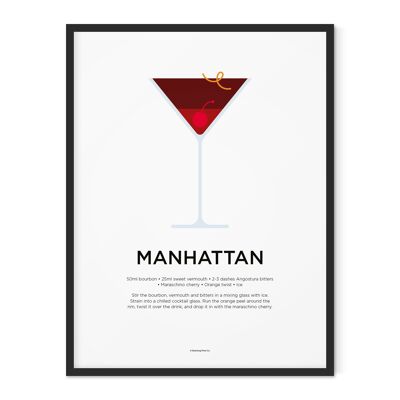 Manhattan Print - 21x30cm