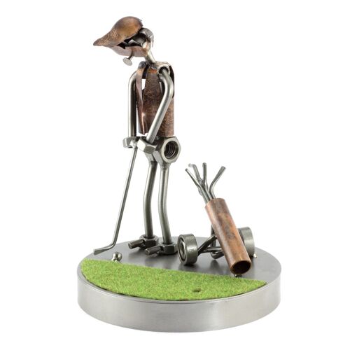 Schraubenmännchen Golf Putter Auf Dem Grün