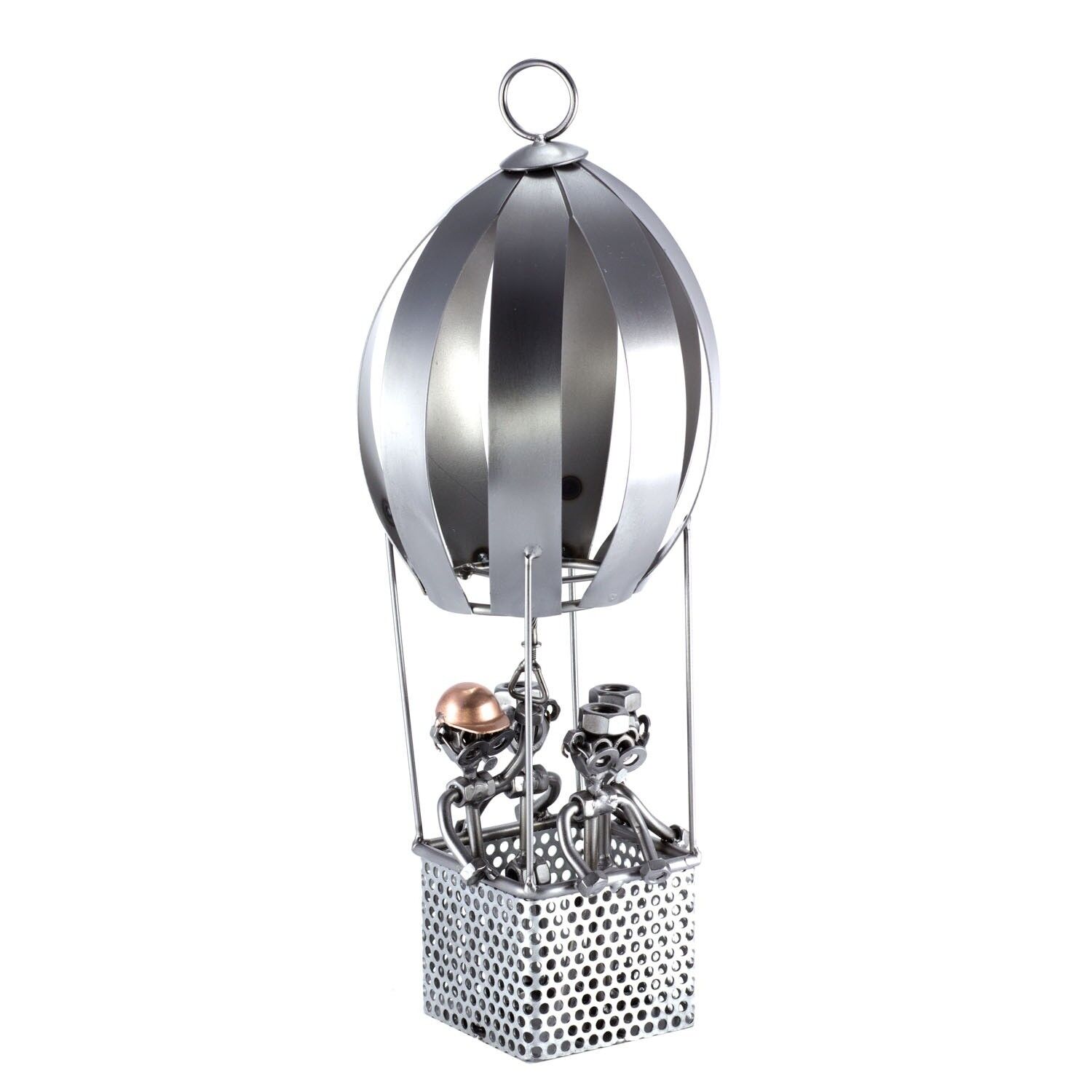 Avvitare l'uomo in mongolfiera