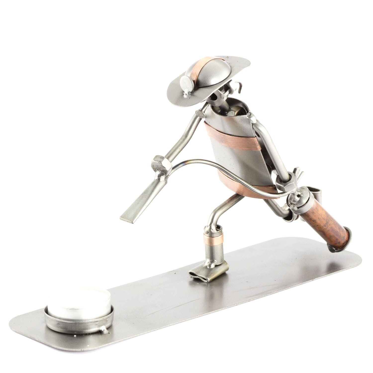 Porte-bougie chauffe-plat pompier Screw Man