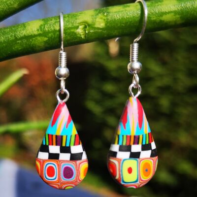 Mini drop earrings