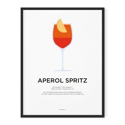 Aperol Spritz Print - 30x40cm