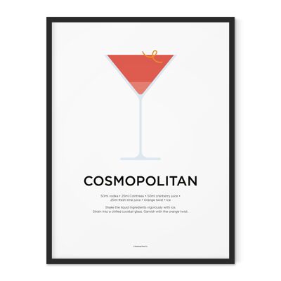 Cosmopolitan Print - 30x40cm
