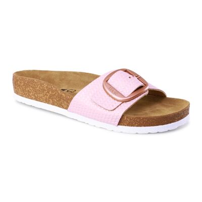 Hausschuh Aurora Rosa/Strickhausschuh/Clog/Sandale