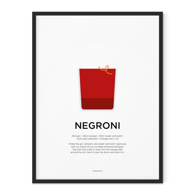 Negroni Print - 30x40cm