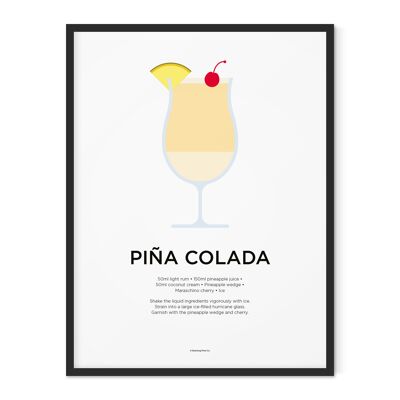 Piña Colada Print - 30x40cm