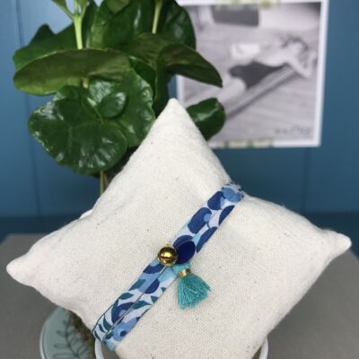 pulsera my Liberty cristal azul wiltshire