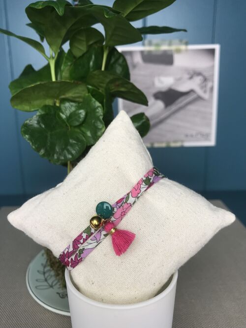 bracciale my Liberty poppy forest crimson pink