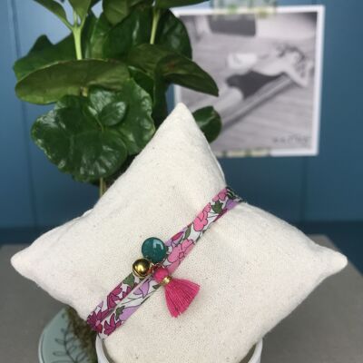 bracelet my Liberty poppy forest crimson pink