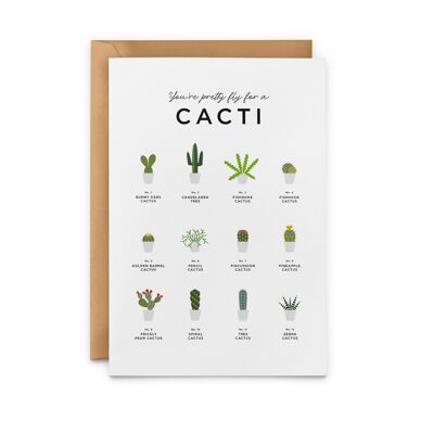 You're Pretty Fly For A Cacti Card