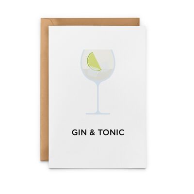 Gin & Tonic Card