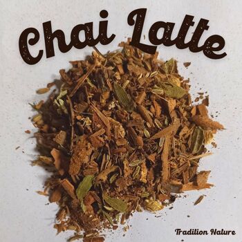 Chai Latte thé tchai masala 100 g | sans théine | Sachet d'épices avec recette 3