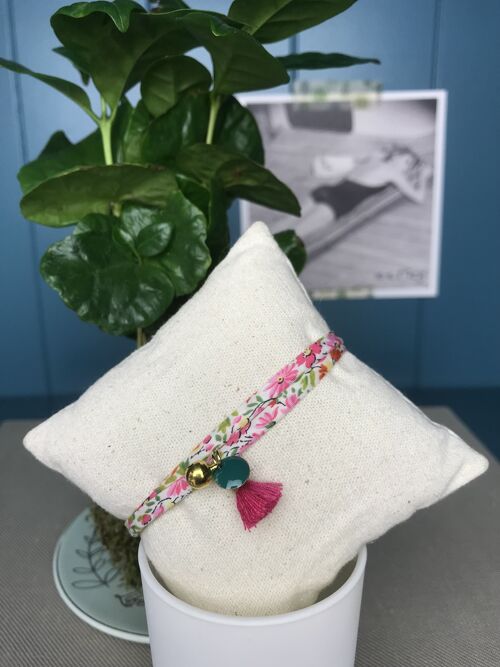 bracciale my Liberty hannah rose pink green